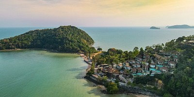 Aerial view Sinae Phuket